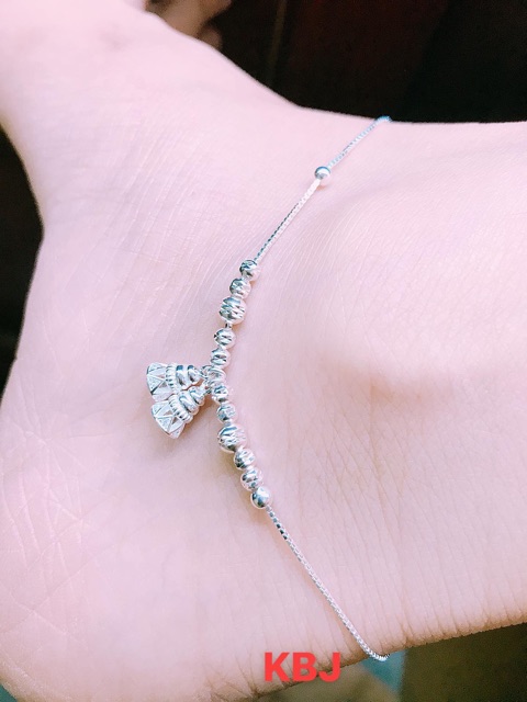 LẮC CHÂN NỮ BẠC ITALY CAO CẤP 925 KHÔNG PHAI MÀU | BigBuy360 - bigbuy360.vn