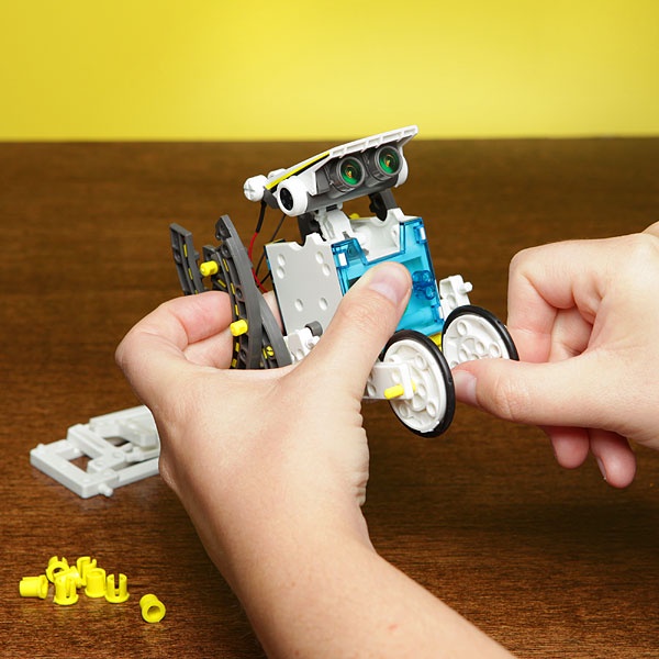 Đồ Chơi Giáo Dục Stem Lắp Ráp 14 Robot Chạy Bằng Năng Lượng Mặt Trời - Ghép Được 14 Loại Robot 214