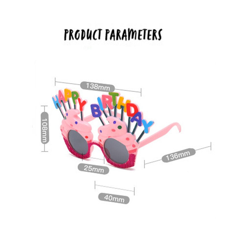 Kính Mát Hình Dễ Thương Vui Nhộn Cho Tiệc Sinh Nhật