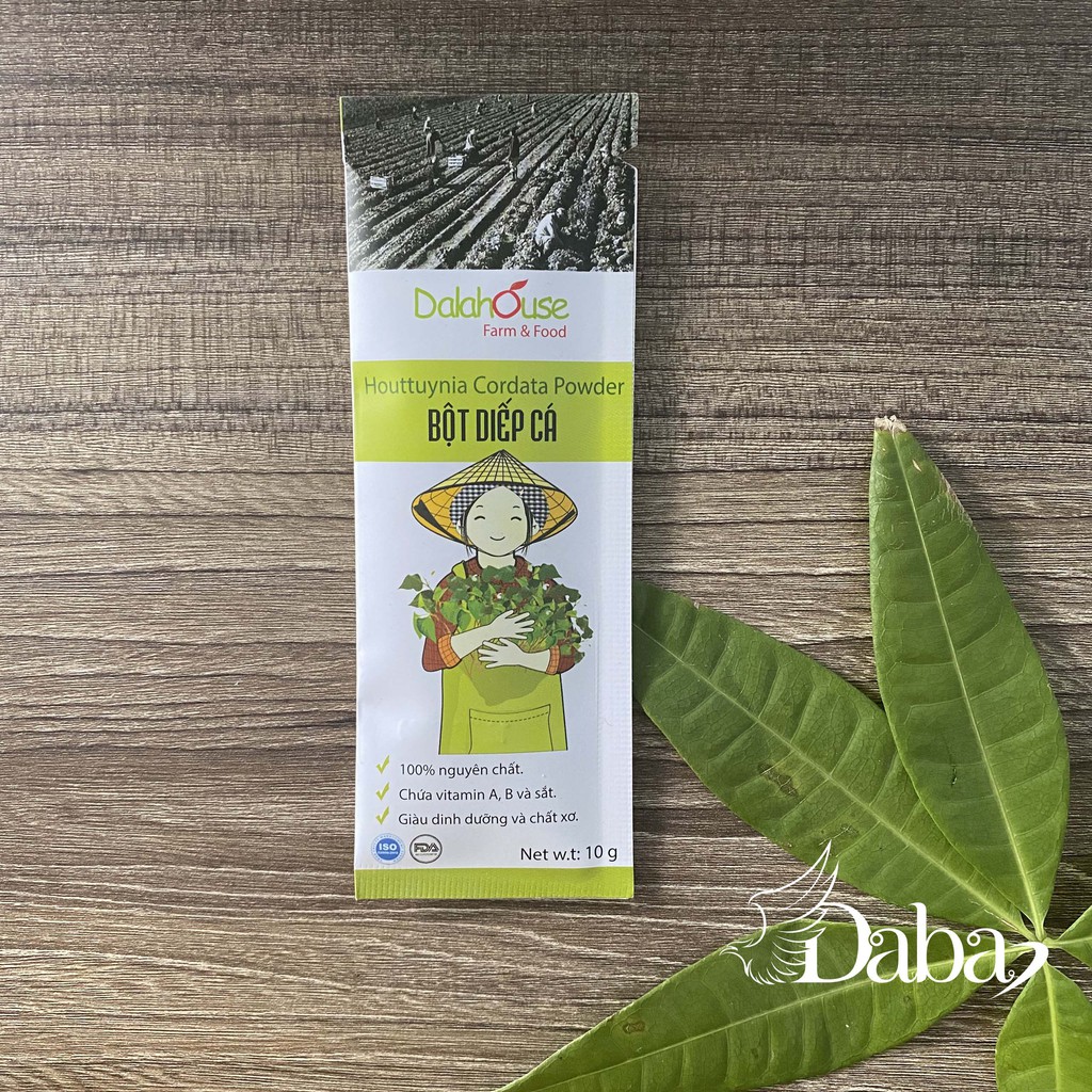 Bột diếp cá sấy lạnh Dalahouse nguyên chất 50g - Hổ trợ tiêu hóa, đẹp da | BigBuy360 - bigbuy360.vn