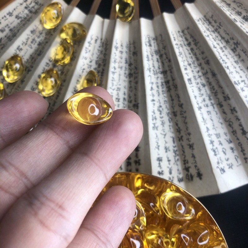 THỎI VÀNG PHONG THUỶ THẦN TÀI MAY MẮN - THỎI VÀNG KIM NGUYÊN BẢO 15mm | BigBuy360 - bigbuy360.vn