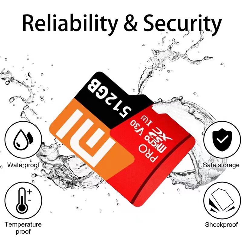 Thẻ Nhớ Micro SD Tốc Độ Cao Xiaomi Redmi V30 PRO SDXC / UHS-I U3 Class 10 1TB 512GB 128GB 32GB 8GB