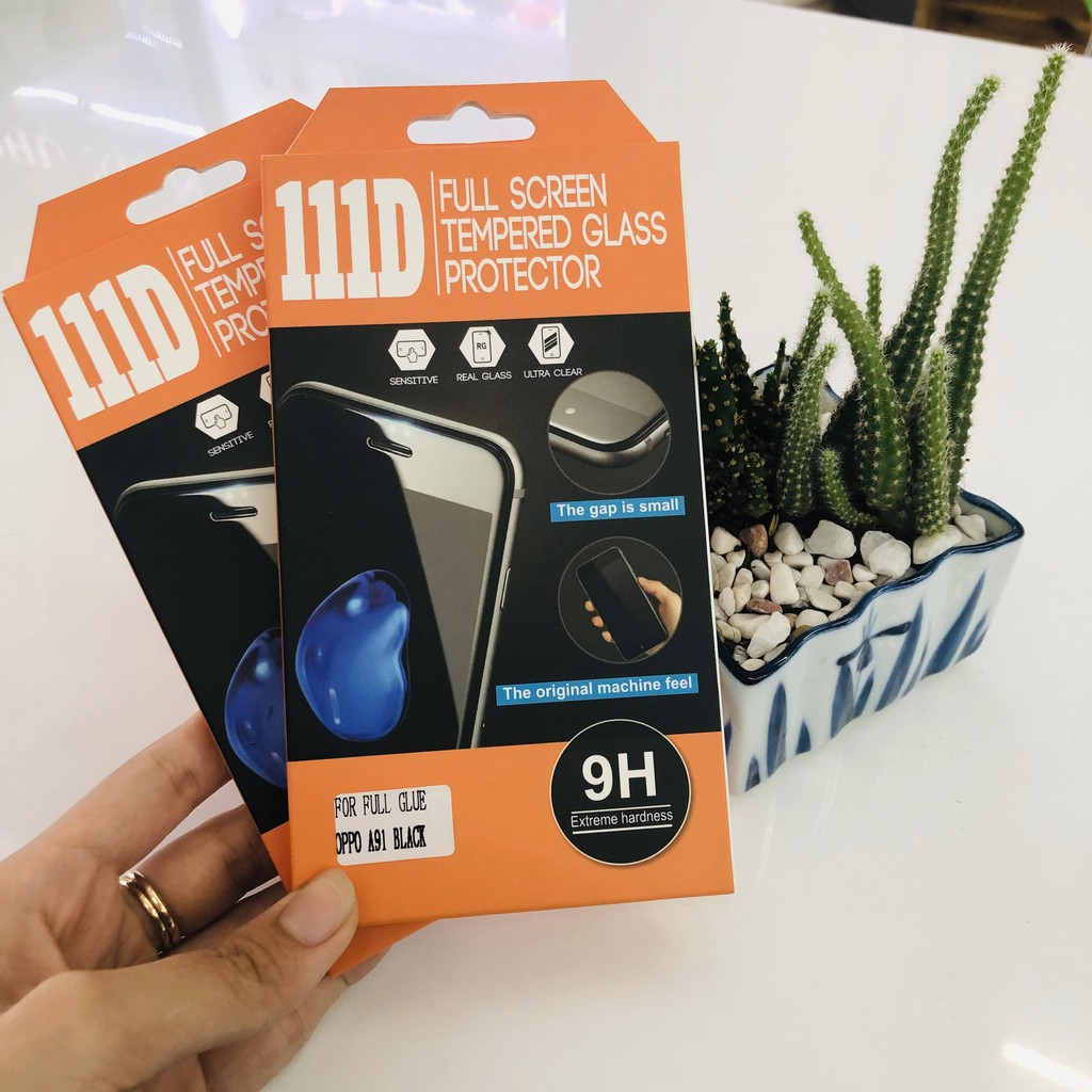 Miếng Dán Cường Lực Cao Cấp Full Màn Hình Cho OPPO A91