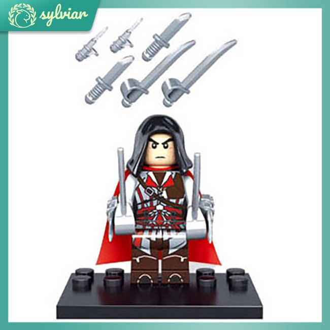 Đồ chơi trẻ em Lắp Ráp Lego Mô Hình Assassin Creed Series Kenway Firenze Có Thể Xoay Được