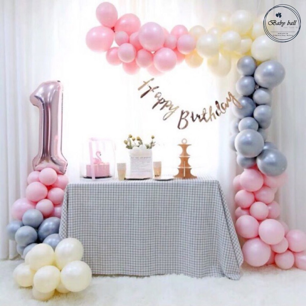 [ Freeship ] Sét Bong Sinh Nhật Cho Bé  [Kèm quag Tặng]