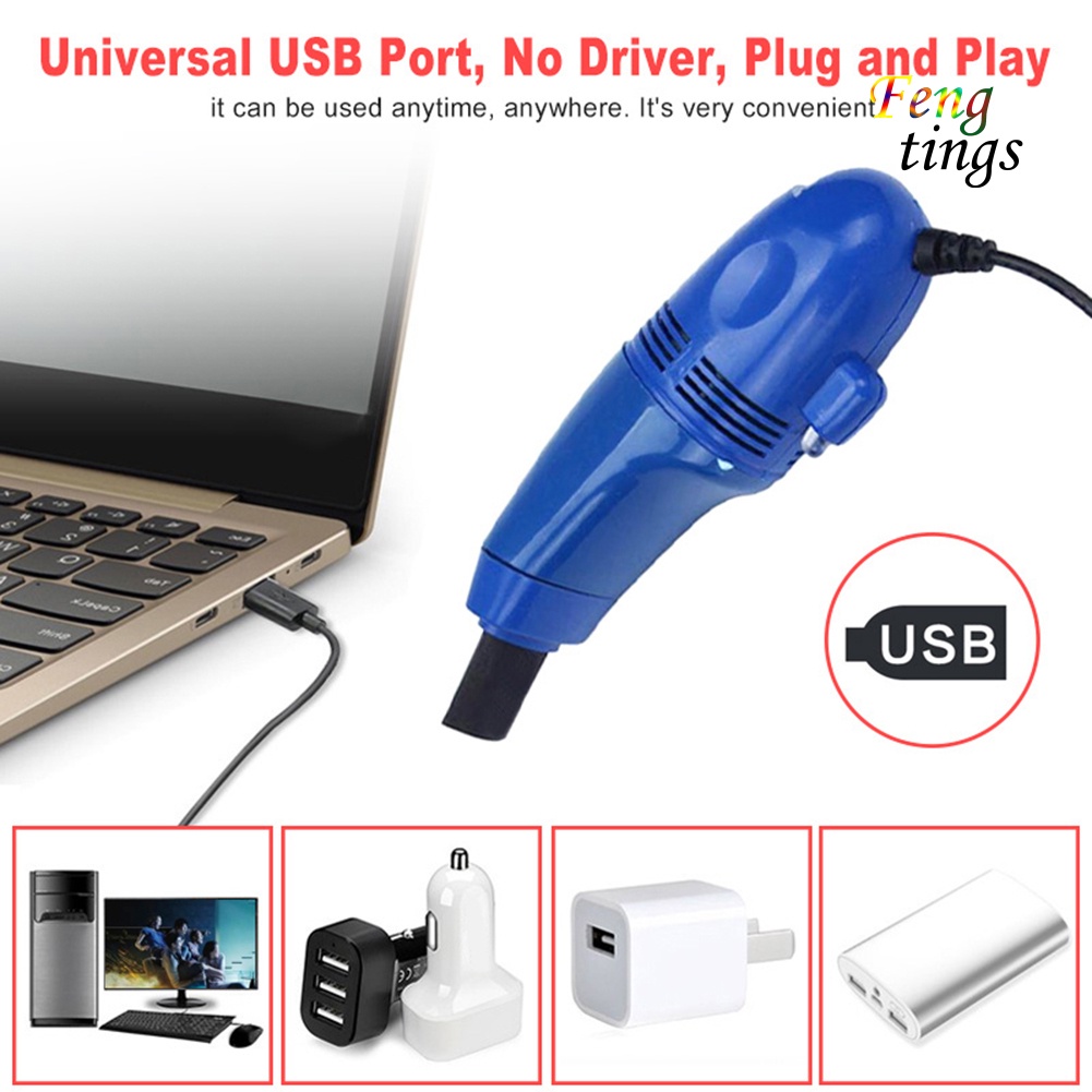 Dụng cụ vệ sinh bàn phím máy tính mini USB thiết kế tiện dụng
