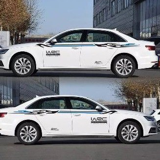 tem dán xe 4 chỗ chế