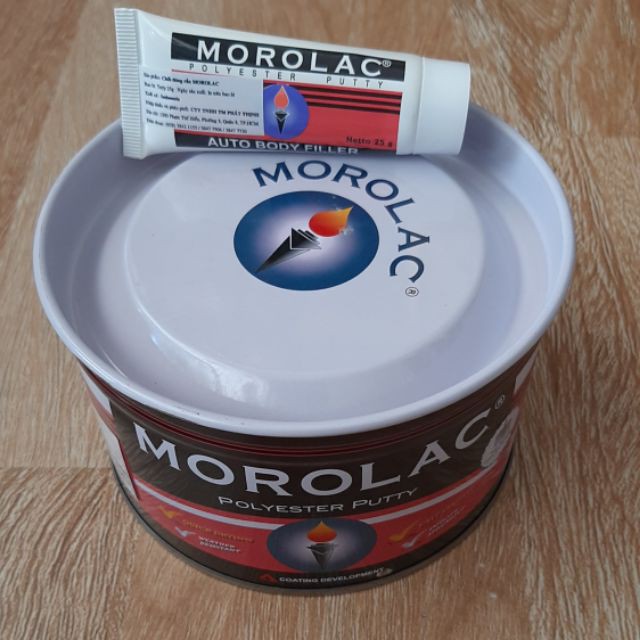 Matít (bột trét) Morolac Polyester Putty 3Kg