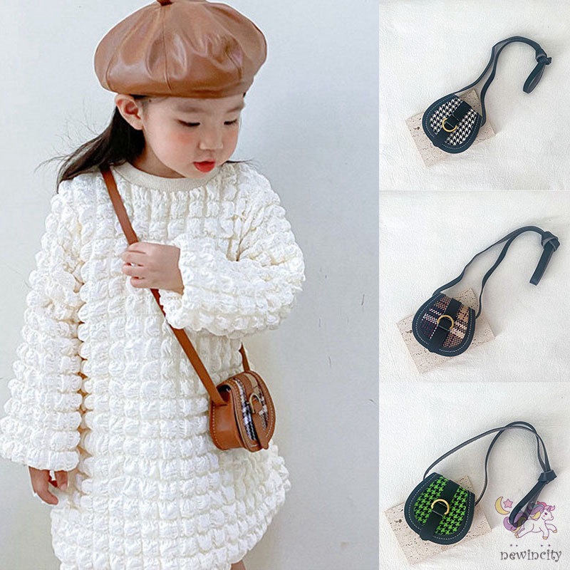 Túi Đeo Vai Thời Trang Retro Hàn Quốc Cho Bé Gái