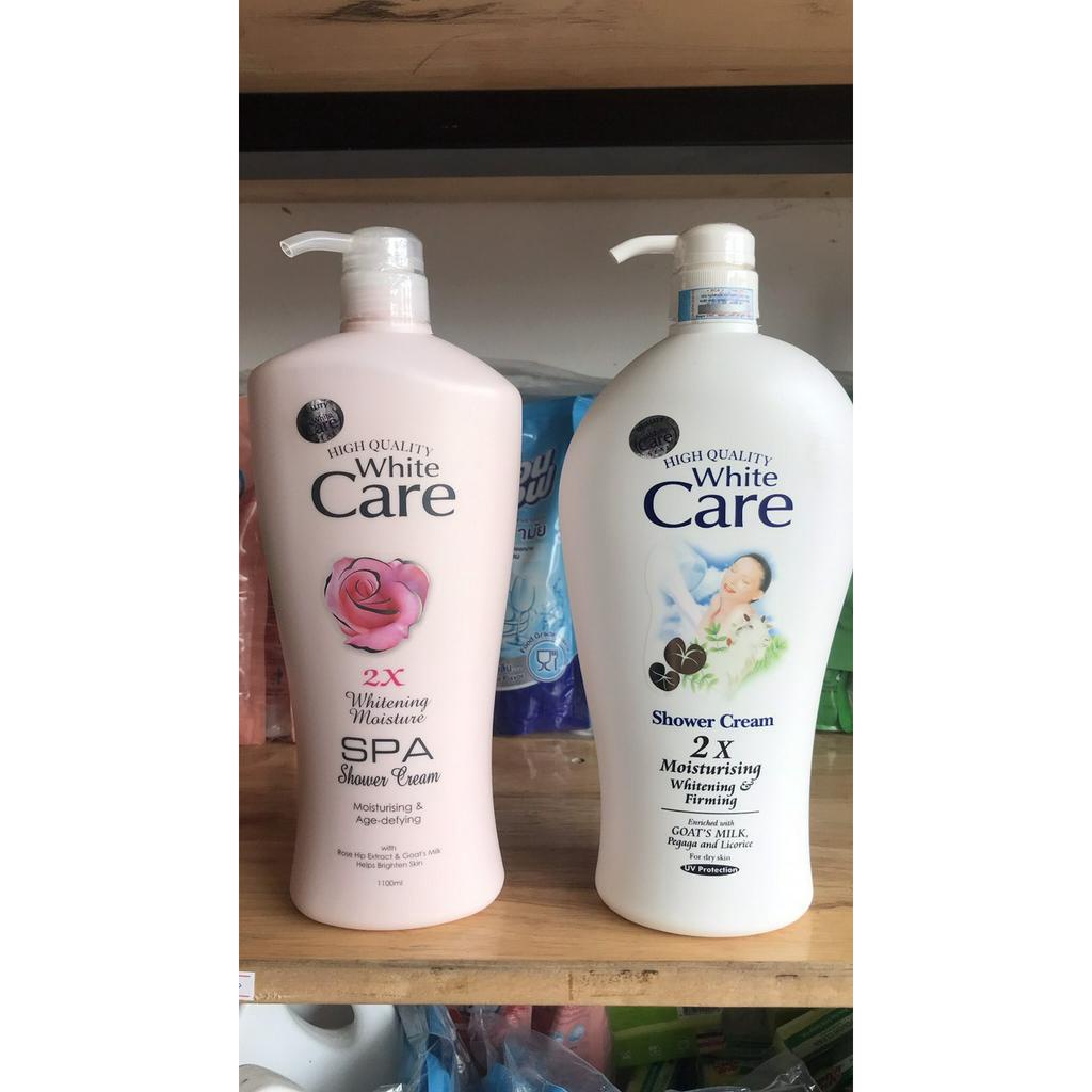 Sữa Tắm Dê White Care 2X 1200ml & Sữa tắm Spa 1100ml Malaysia