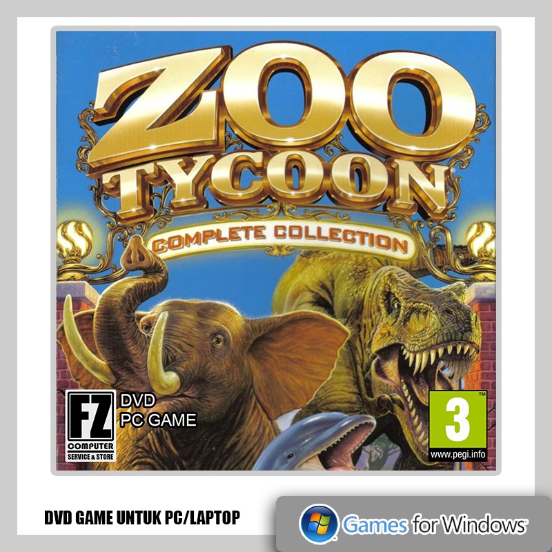 Bộ Sưu Tập Dvd Game Zoo Tycoon