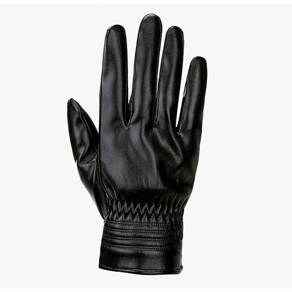Găng Tay Da Giữ Ấm Mùa Đông Có Thể Chạm Màn Hình Cảm Ứng WMES15H