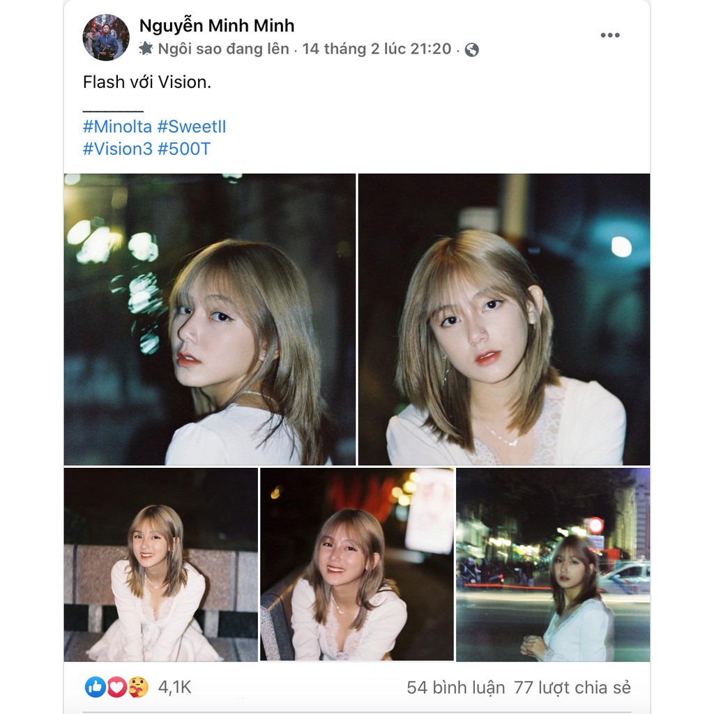 Film máy ảnh Kodak Vision 3 500T - Indate 12/2025