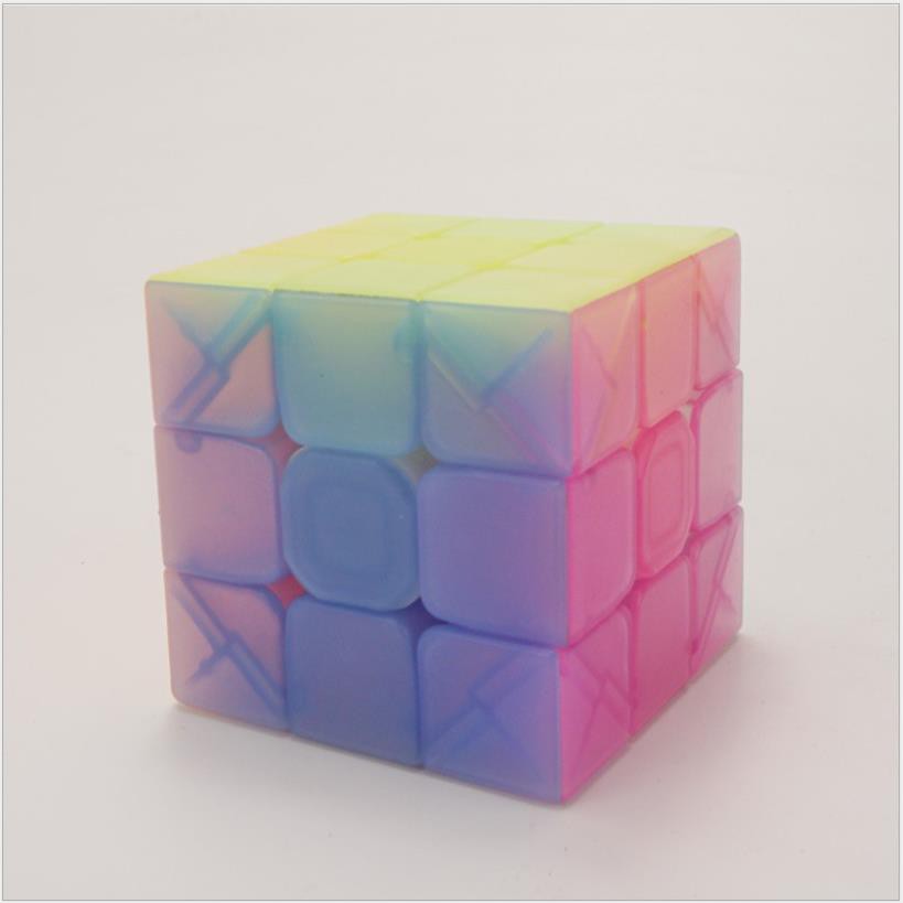 Rubik Jelly 3x3 - Rubik màu thạch anh