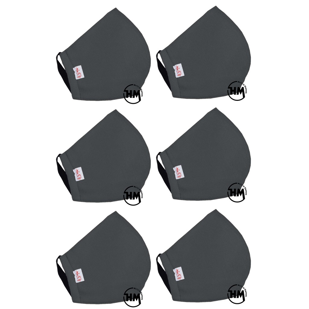 Combo 6 khẩu trang vải chất lượng tốt