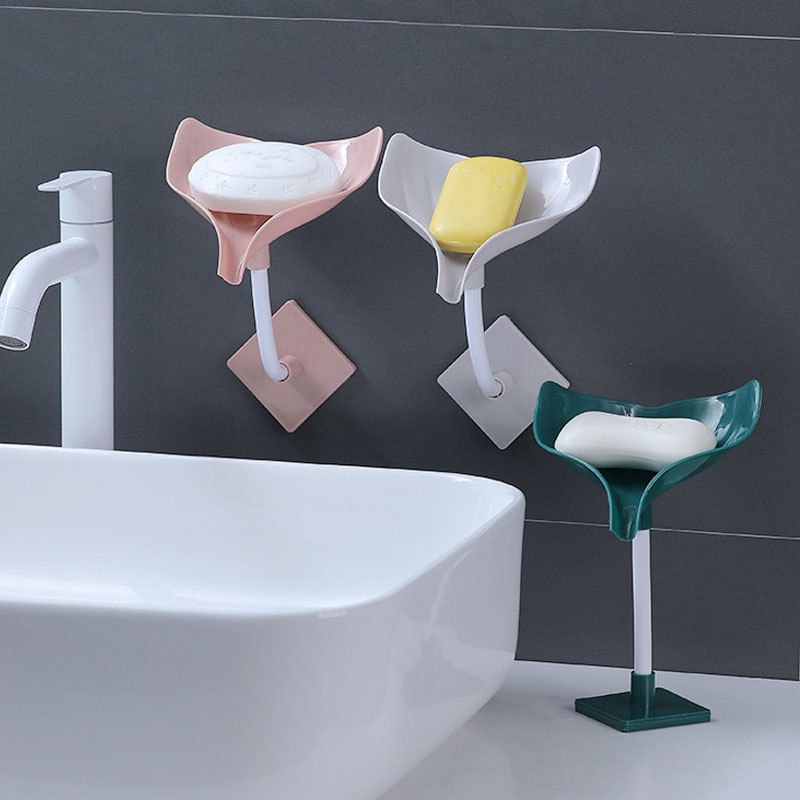 Giá Đỡ Xà Phòng Gắn Tường Thiết Kế Hình Cá Voi Độc Đáo Tiện Dụng Cho Nhà Tắm