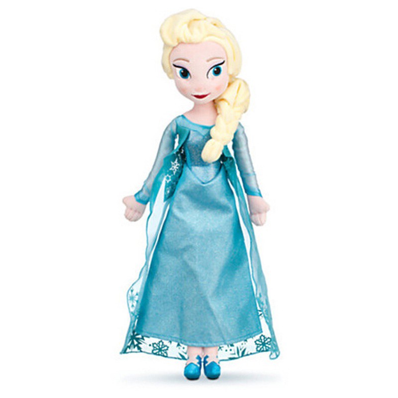 DISNEY Búp Bê Nhồi Bông Công Chúa Elsa Trong Phim Frozen Cao 40cm