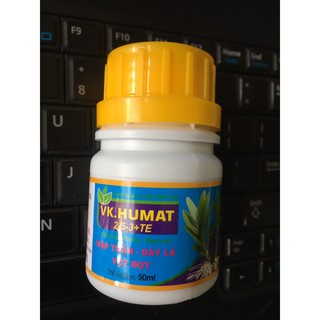 sản phẩm mập thân dày lá vọt đọt cây trồng VK HUMAT 50ml