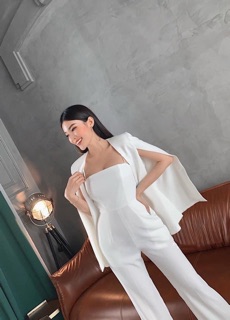 set jum + khoác vest