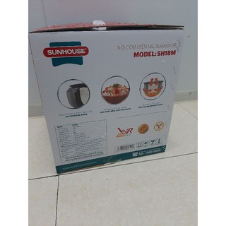 NỒI CƠM ĐIỆN SUNHOUSE 18M