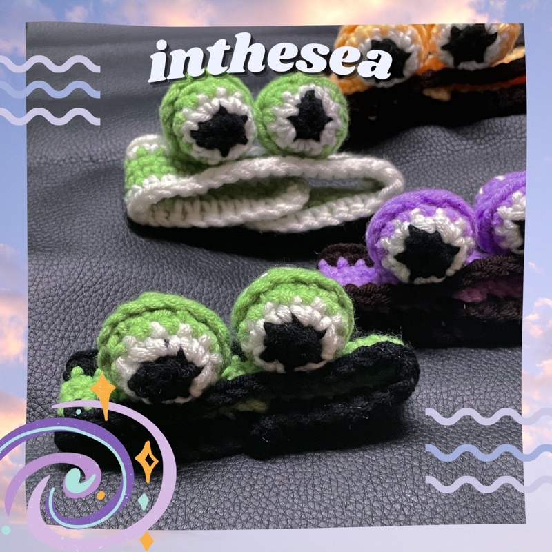 Vòng Tay Đan Len Hình Chú Ếch Đáng Yêu Nhiều Màu