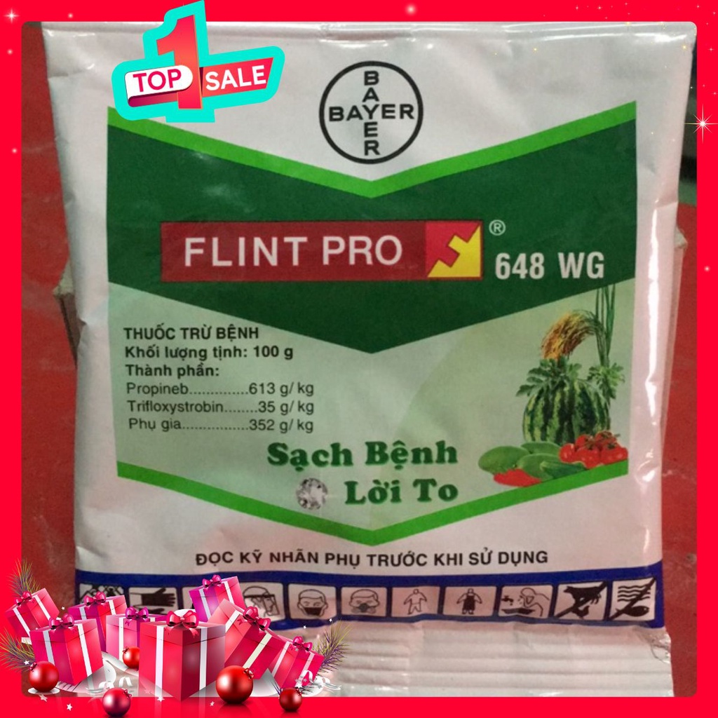 Thuốc trừ bệnh FLINT PRO 648WG gói 100g