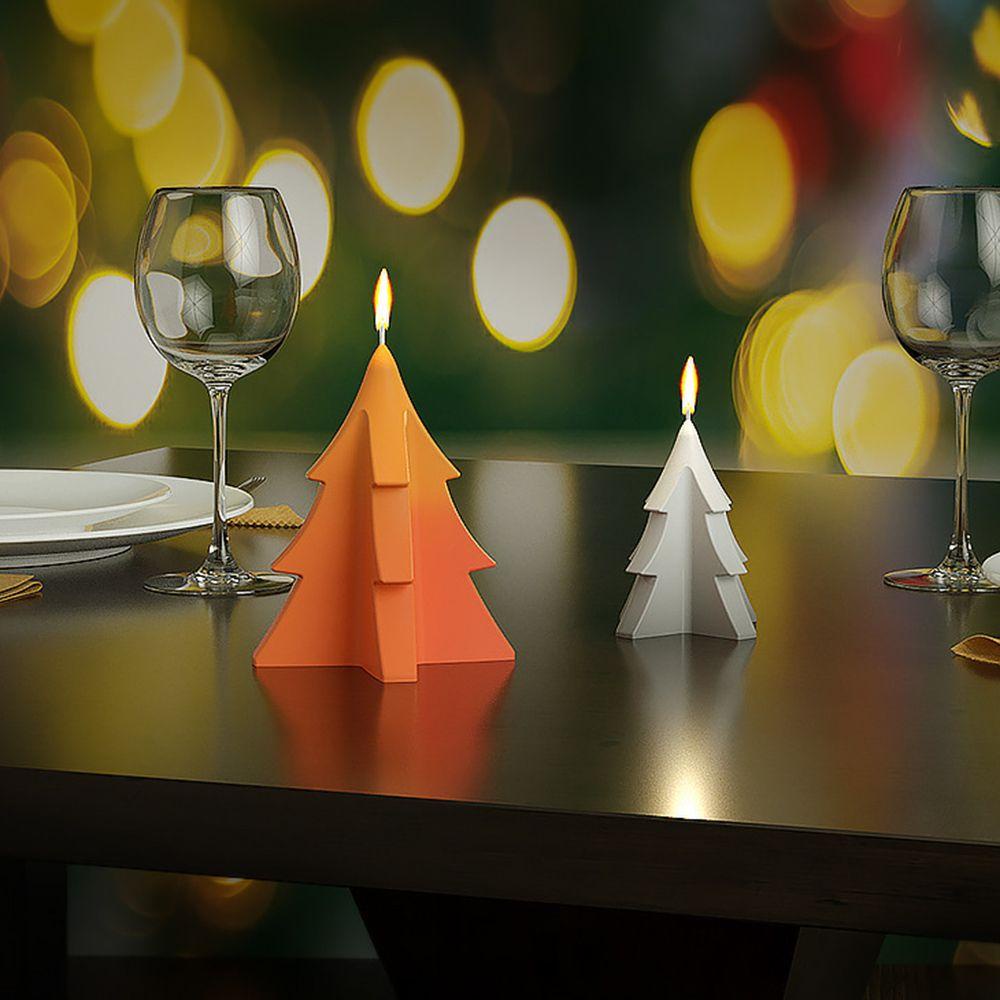 CONOPERY Khuôn Làm Cây Thông Giáng Sinh 3D Trong Suốt Bằng Nhựa Resin