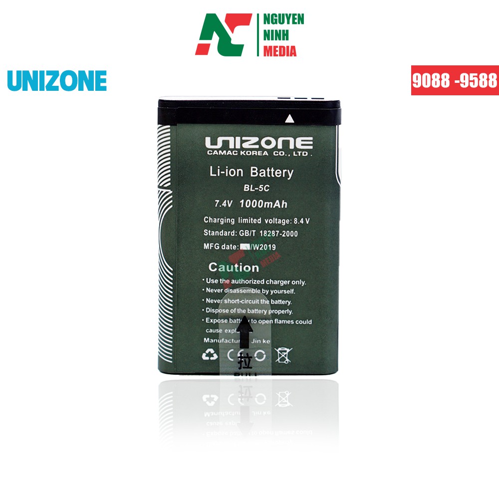 Pin Máy Trợ Giảng Unizone UZ-9088/ UZ-9580/ UZ-9088EMS