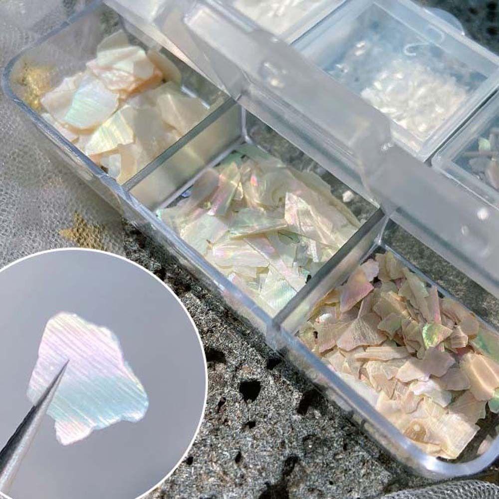 Vỏ Kim Tuyến Hình Vỏ Sò Dùng Trang Trí Móng Tay Nghệ Thuật