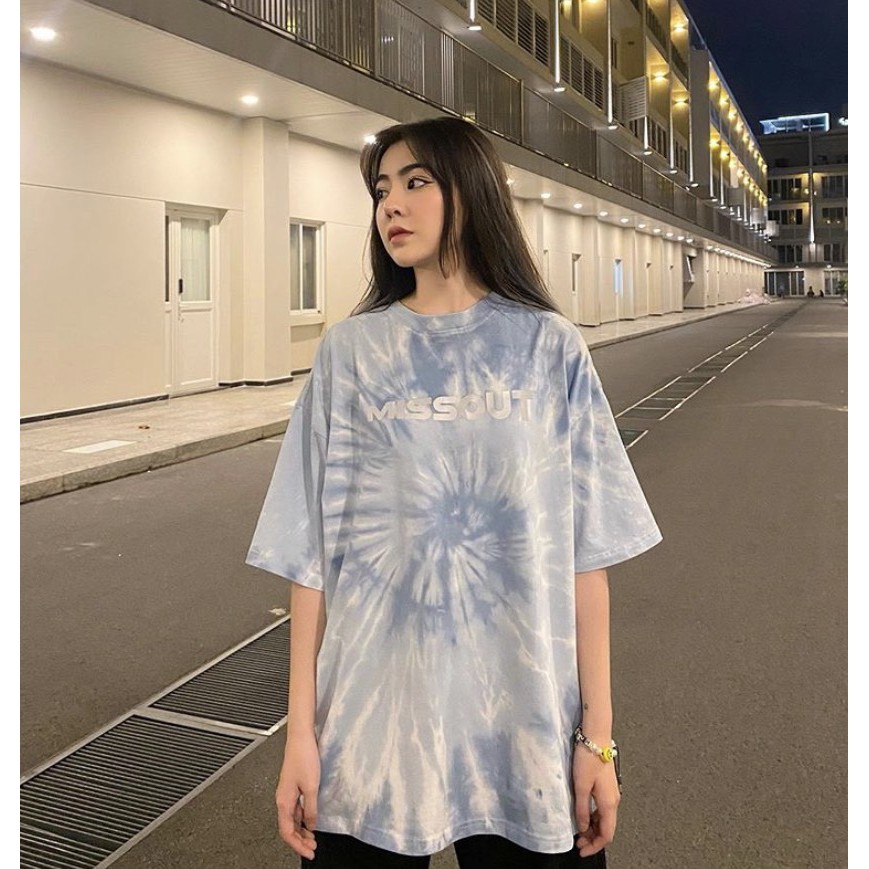 [TẶNG GIẤY THƠM] Áo Thun MISS OUT LOANG PHẢN QUANG TIE DYE | Áo Thun COTTON 100% | CHUẨN CAO CẤP 1:1 LOCAL BRAND