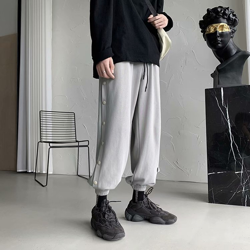 Korean fashion men's wide leg pants size S-3XL | BigBuy360 - bigbuy360.vn