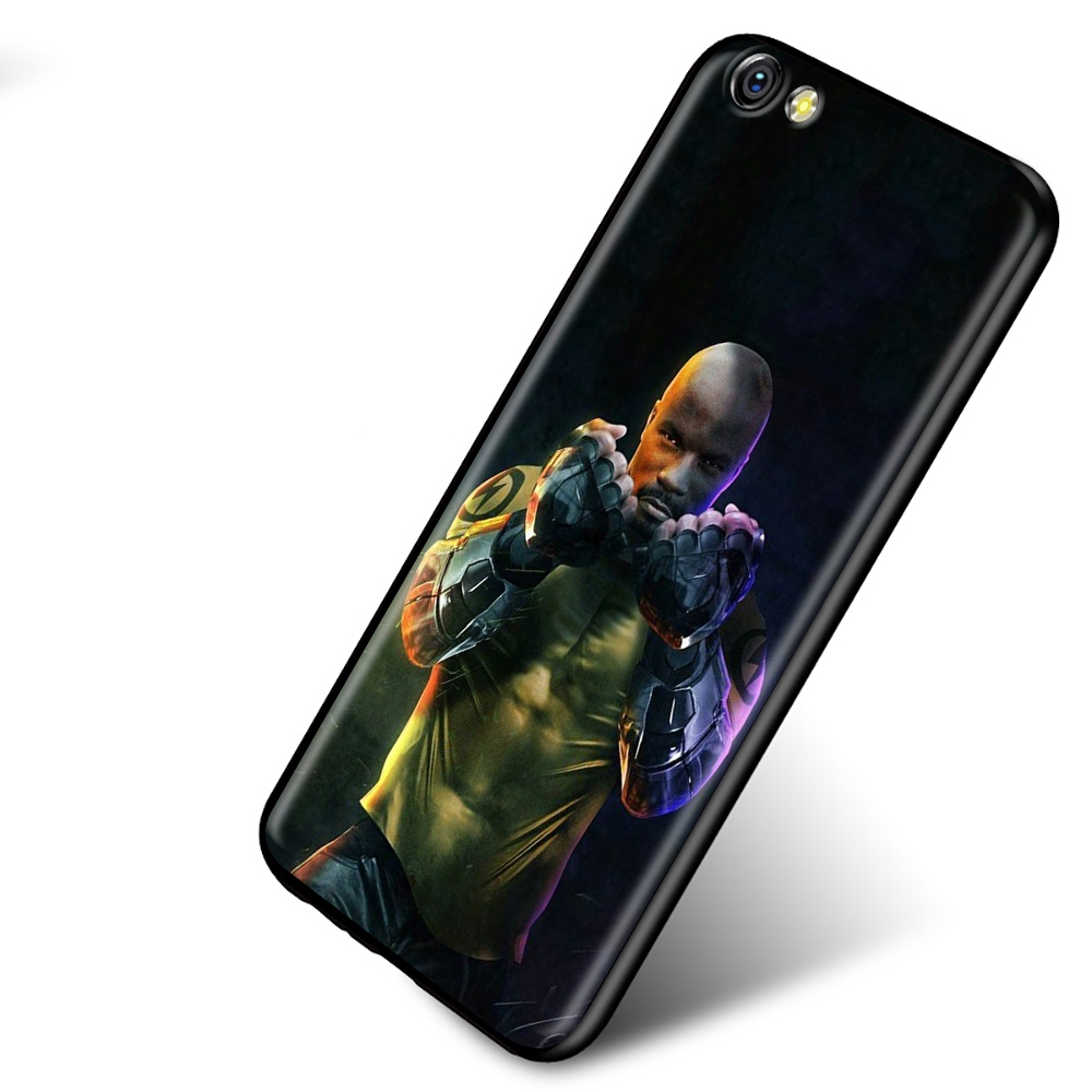 Ốp Điện Thoại Mềm Hình Marvel Luke Cage 026 Cho Vivo Y53 Y55 Y67 Y81 Y85 Y89 V5s V7 V9 V11 V15 Pro