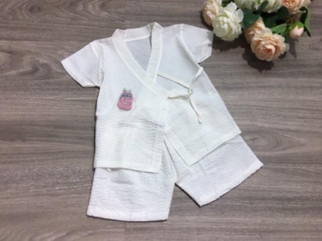 BỘ QUẦN ÁO TRẺ EM VẢI ĐŨI YUKATA CHO BÉ SƠ SINH ĐẾN 9KG