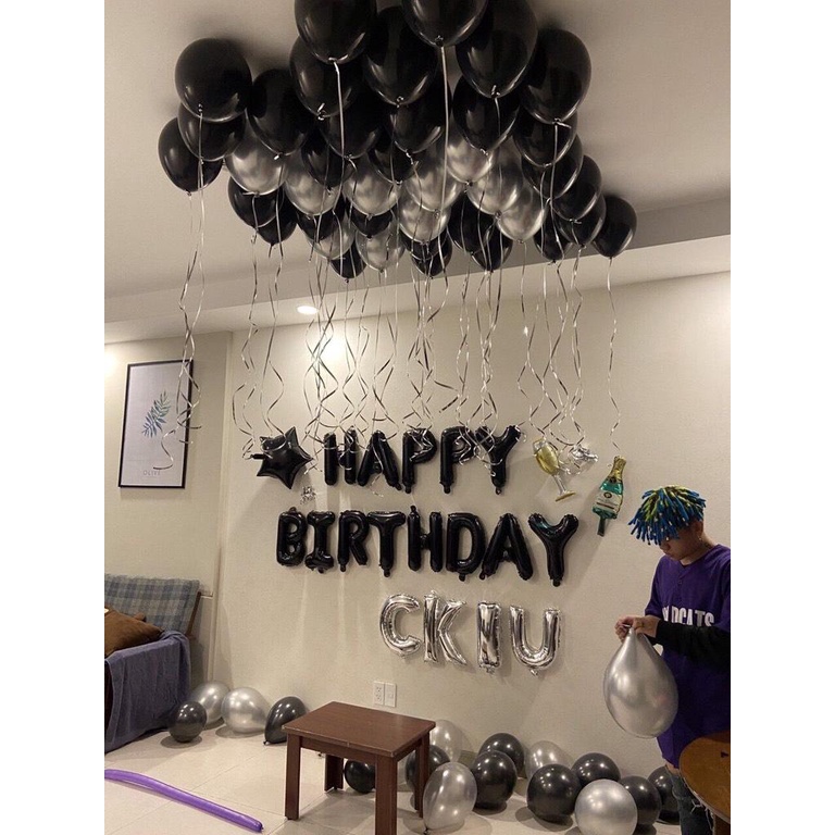 [Ảnh thật] Set trang trí sinh nhật lung linh HPBD (COMBO 108))