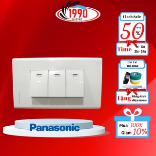 Mặt chứa công tắc thiết bị điện Panasonic - Wide