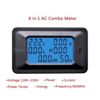 Thiết bị đo công suất điện tử 20/100a ac màn hình lcd