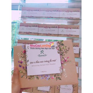 Bột ủ trắng thảo mộc Rossie
