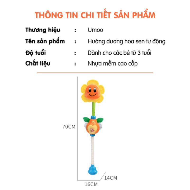 Hướng dương hoa sen tự động