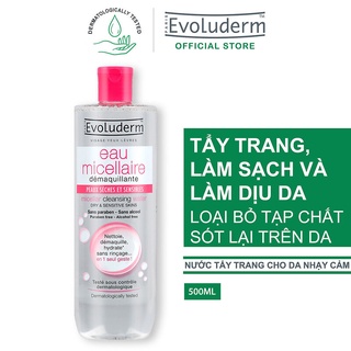 Nước Tẩy Trang Evoluderm 500ml 🌟