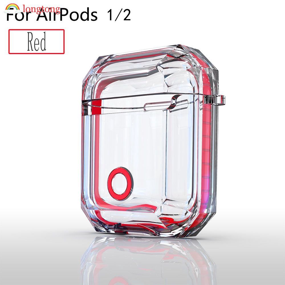 Vỏ bảo vệ tai nghe airpods trong suốt thiết kế độc đáo