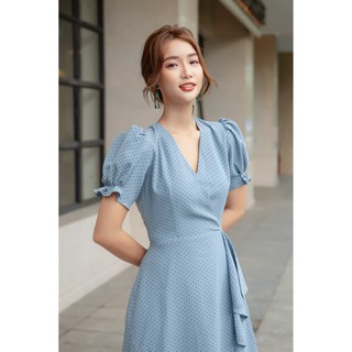 OLV - Đầm kiểu chấm bi Kirra Dot