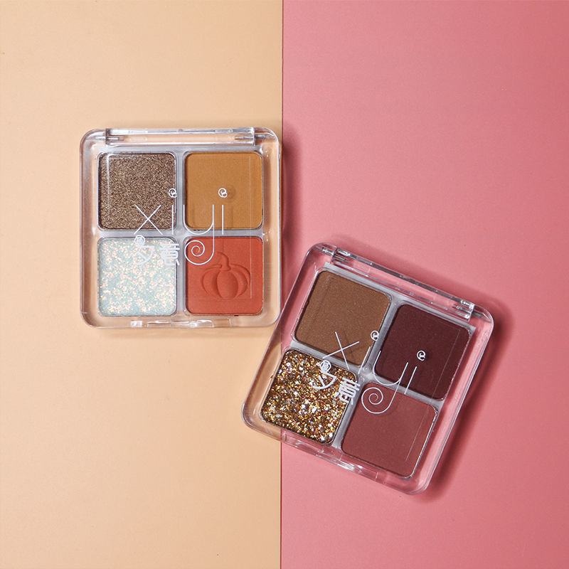 [Hàng mới về] Bảng phấn mắt 4 màu sắc ánh ngọc trai lấp lánh không thấm nước thời thượng | BigBuy360 - bigbuy360.vn