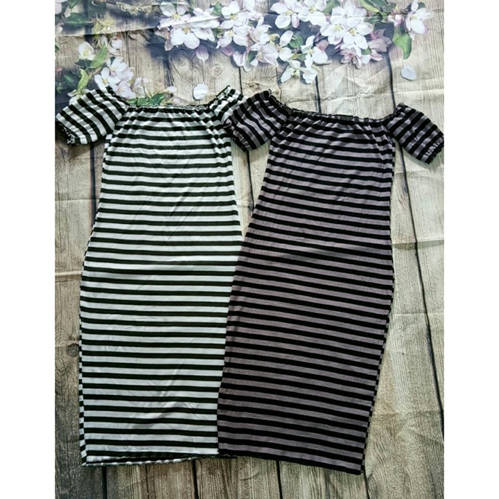 Đầm dự tiệc váy ôm body trễ vai DAM0018