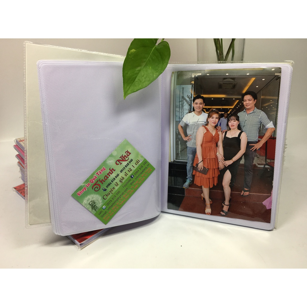 Album ảnh 10x15cm  bìa dẻo ( Lưu trữ được 40 hoặc 60 ảnh)