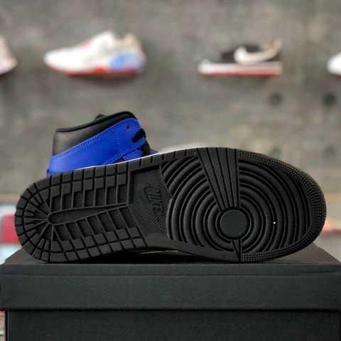 Giày chính hãng Nike Air Jordan 1 Mid 'Hyper Royal' - 554725 077