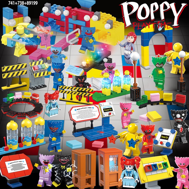 Bộ Đồ Chơi Lego Huggy Wuggy Tương Thích Với Trẻ Em