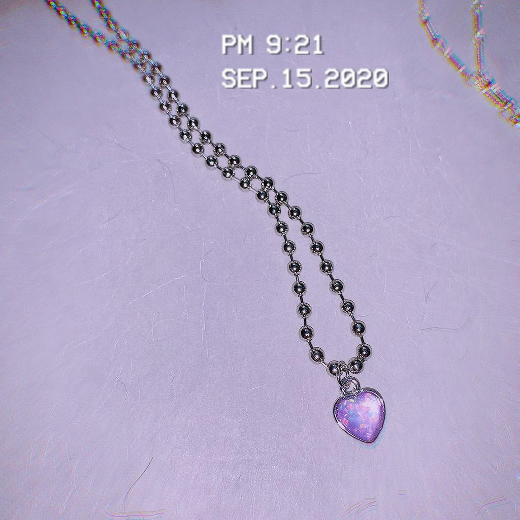 Dây Chuyền Kiểu Dây Xích Mặt Chữ Thập Phong Cách Nhật Bản 22676