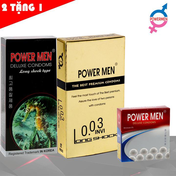 Bao Cao Su Powermen INVI 0.03
