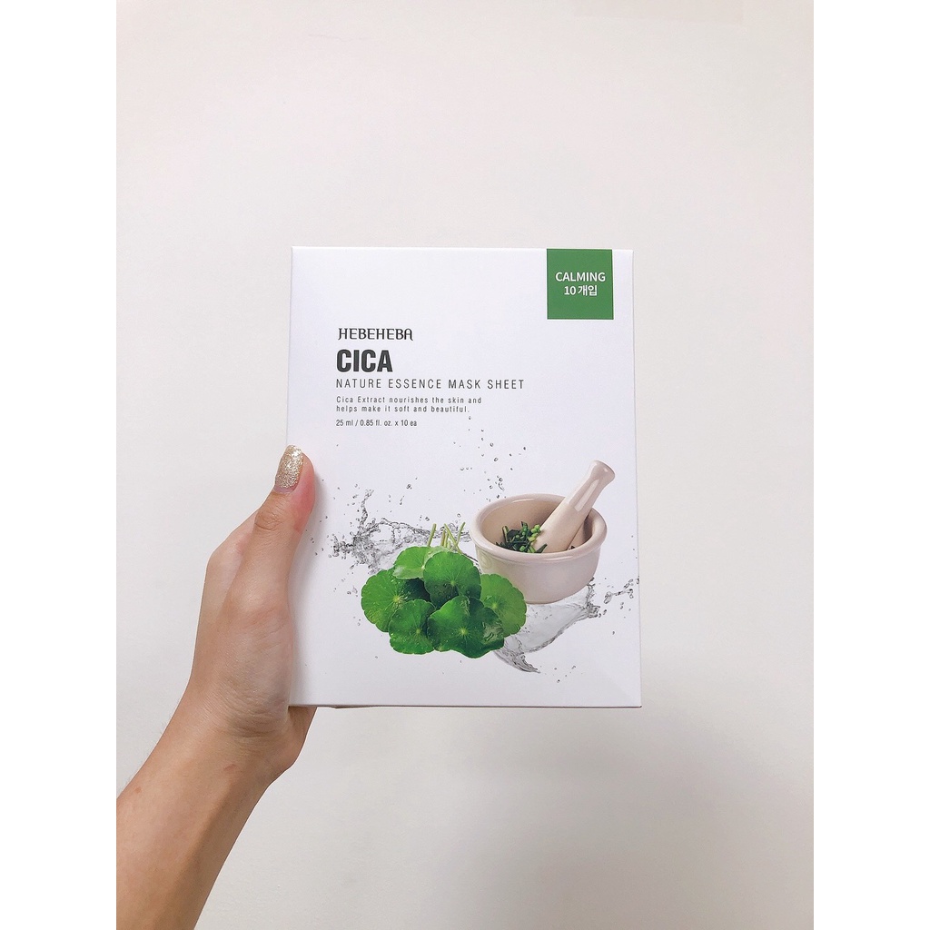 Hộp 10 Miếng  Mặt Nạ Dưỡng Da Hebeheba