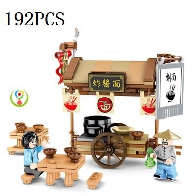 SEMBO Bộ Đồ Chơi Lắp Ráp Mô Hình Mini 8 Kiểu 601600